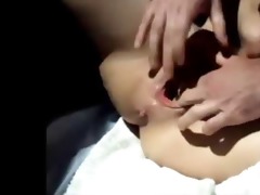 111 year old receives pussy fisted and gaped with